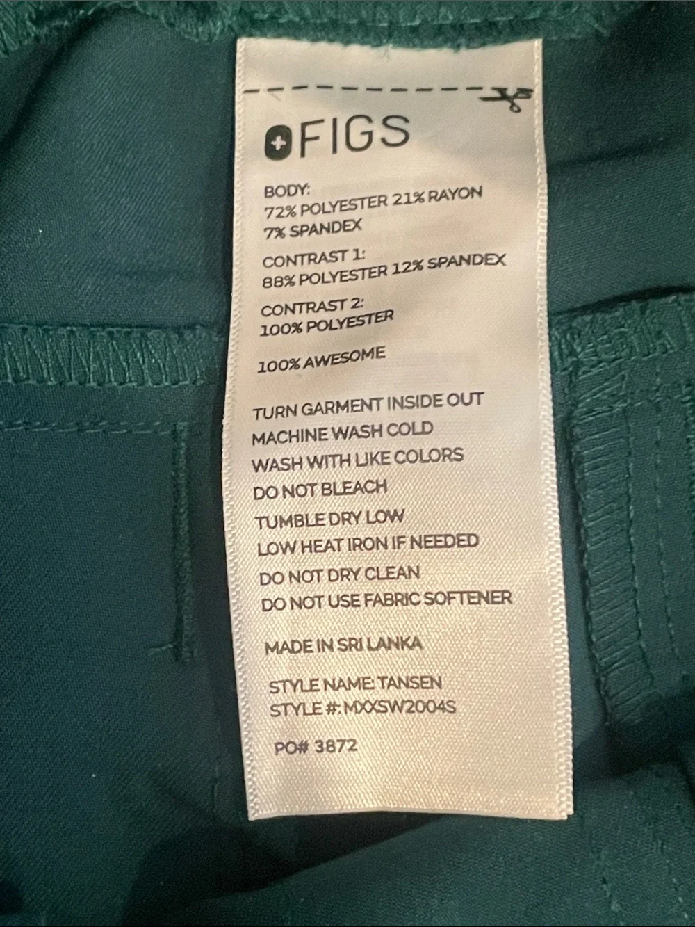 Figs Men's Forest Green Jogger Sweatpants